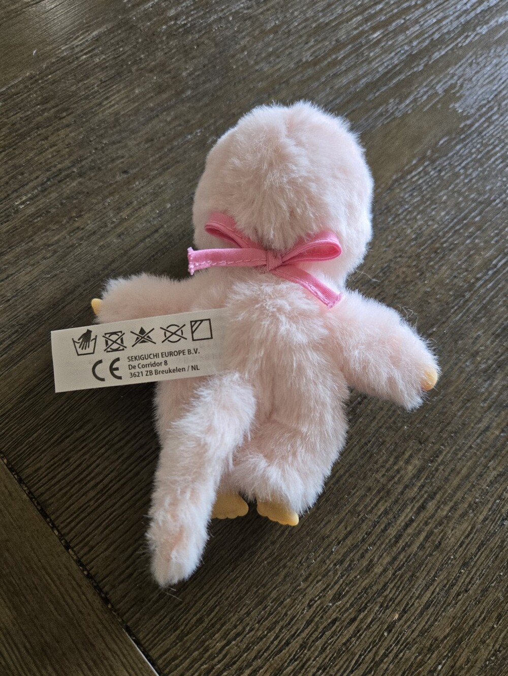 Authentic Monchhichi Pink Girl🎀HTF - Picture 3 of 3